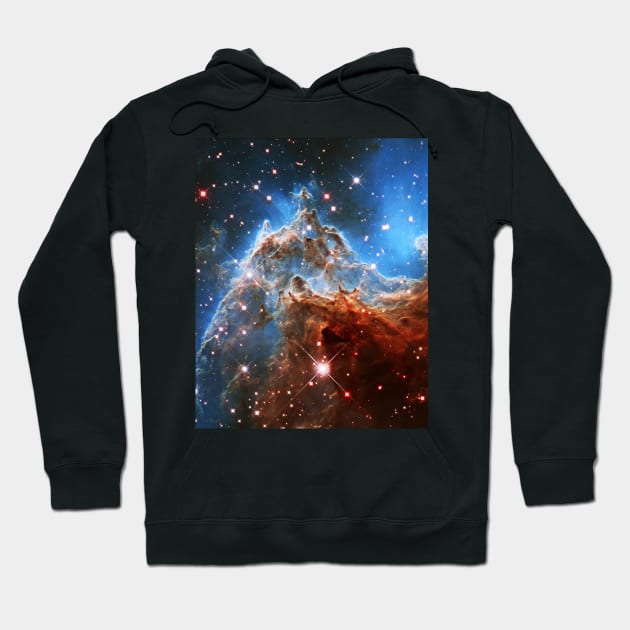 Monkey Head Nebula Hoodie by headrubble